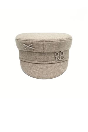 Beige Baker Boy Cap RUSLAN BAGINSKIY | KPC032FW25WAWRBBGE